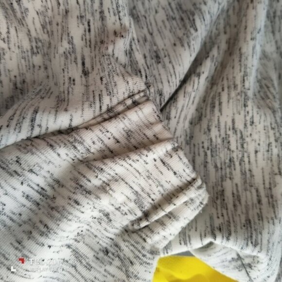 CLUB MONACO heather white gray top XS - Picture 6 of 8